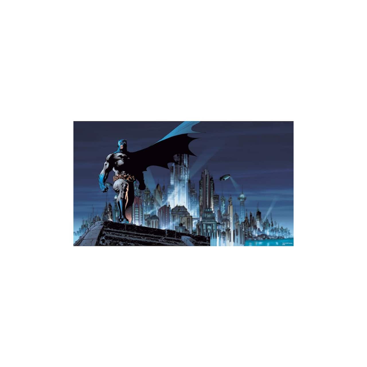 Roommates Batman Chair Rail Prepasted Mural